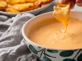 Sauce au cheddar gourmande