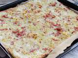 Tarte flambée alsacienne ou Flammenkueche