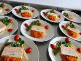 Terrine de poisson bicolore