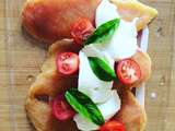 Ballotines de volaille mozzarella & basilic