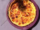 Quiche aux tomates cerises