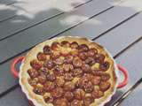 Tarte aux prunes tout simple