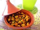 Tajine aux boulettes de poulet et olives