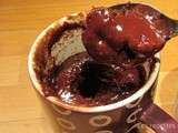 Mug cake au chocolat