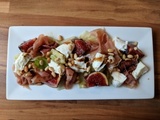 Salade Figues, speck et burrata