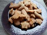 Biscuits de Noël au miel et au lait,sans oeuf