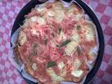 Clafoutis courgettes bacon