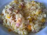 Risotto potiron / lardons