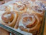 Roulés à la cannelle – Cinnamon rolls- Kanelbullar