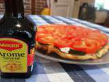 Tarte tatin à la tomate et à la feta