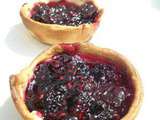 Tartelette aux fruits rouges