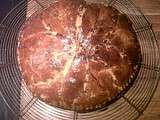 Galette des rois aux poires caramelisees