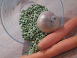 Puree de pois casses au thermomix