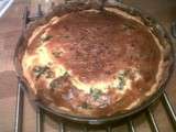 Quiche aux epinards et au thon