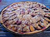 Tarte aux quetsches facon streusel