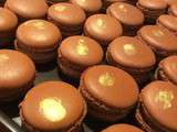 Macarons au chocolat de Poulette