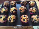 Muffins aux myrtilles