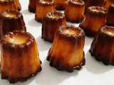 Mini canneles bordelais