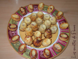 Mini-cannelés salés jambon comté