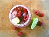 Caipiroska revisitée (framboises-balsamique)