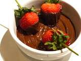 Fraises au chocolat