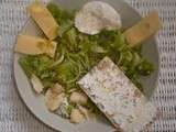 Salade aux quatre fromages