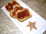 Toasts à la cannelle (cinnamon toasts)