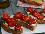 Bruschetta facile, antipasti italien rapide