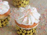 Capcakes vanille et chantilly mascarpone كاب كيك فانيلا