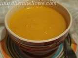 Velouté de carottes, soupe facile