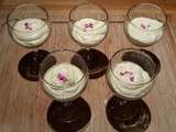 Mousse au chocolat blanc amande - Les recettes de sandrine au companion ou pas