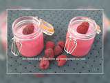 Mousse de framboises légère et onctueuse au companion thermomix ou autres robots