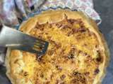 Quiche à l’oignon au companion thermomix ou sans robot