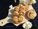 S petits palmiers feuilletés de Cyril Lignac