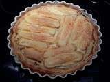 Tarte aux poireaux lardons reblochon - Les recettes de sandrine au companion ou pas