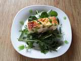 Terrine surimi asperge verte et sa crème balsamique pomme - Les recettes de sandrine au companion ou pas