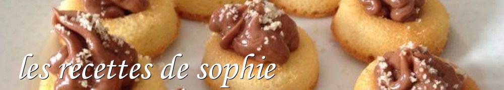 Recettes de les recettes de sophie