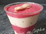 Verrine de thon betterave