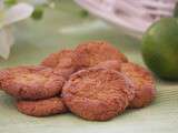 Biscuits à la pâte d'amande et au citron vert