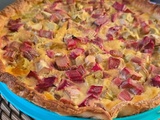 Tartes à la rhubarbe de Dédé