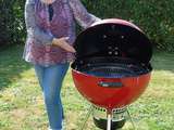 Ambassadrice Weber pour le bbq Master Touch