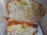 Cake aux courgettes du jardin et thon