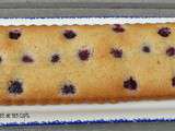 Financier à partager aux fruits du jardin