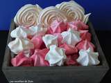 Meringues citronnées gourmandes croquantes