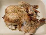 Poulet entier aux herbes au Cookeo