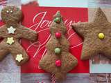 Sablés de Noël (ou pas) au cacao , orange et cannelle