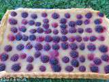 Tarte à la compote et aux fruits du jardin