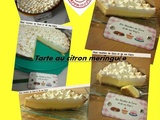 Tarte au citron meringuée (d'après Cyril Lignac)