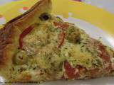 Tarte au thon,tomates