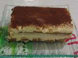 Tiramisù sans alcool